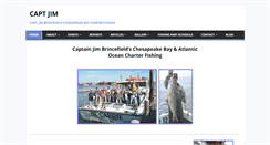 Desktop Screenshot of captjim.com